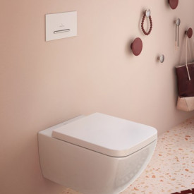 Villeroy & Boch ViConnect E300 spolplatta, vit/krom