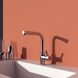 Ideal Standard Gusto køkkenarmatur, udtrækstud, krom