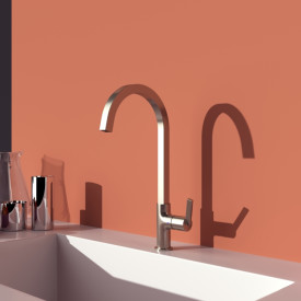 Ideal Standard Gusto køkkenarmatur, stål