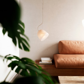 Nordic Tales Bright Breeze pendellampe, krem ledning