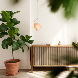 Nordic Tales Bright Breeze pendellampe, sort ledning