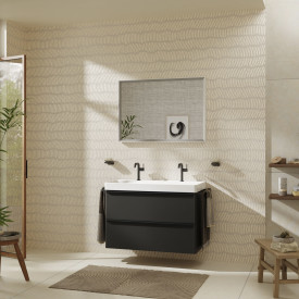 Hansgrohe Xelu Q underskab, 98x49,5 cm, mat grå