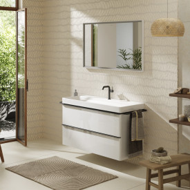 Hansgrohe Xelu Q underskab, 118x49,5 cm, hvid højglans