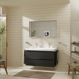 Hansgrohe Xelu Q underskab, 118x49,5 cm, mat grå