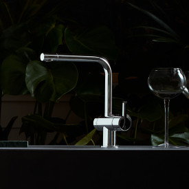 Mora Rexx K6 köksblandare, diskmaskinsavstängning, krom