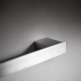 Unidrain Reframe håndklædestang, 60,5 cm, børstet rustfrit stål