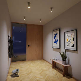 Sackit Expo taklampe, grå