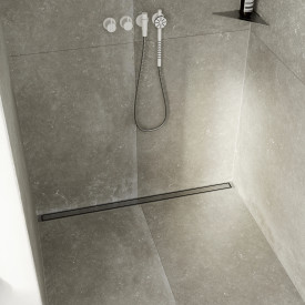 Unidrain HighLine Colour Panel rist, 700 mm, polert rustfritt stål