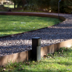 Hydro socket søyle med 1 modul inkludert spyd, svart