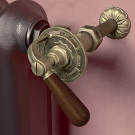 Kriss Vintage Manuelt radiatorventilsett, bronse