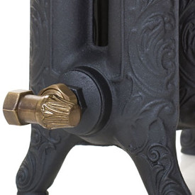 Kriss Vintage Rum radiatortermostatsett, bronse