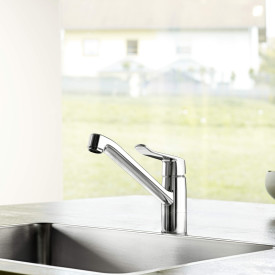 Oras Care kjøkkenarmatur, krom