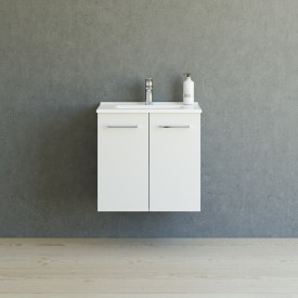 Dansani Mido+ møbelpakke, 61x36,5 cm, matt hvit