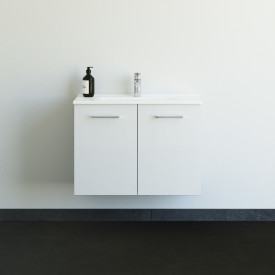 Dansani Mido+ møbelpakke, 81x36,5 cm, hvit høyglans