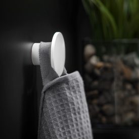 Cosmic BWC håndklædekrog, mat hvid