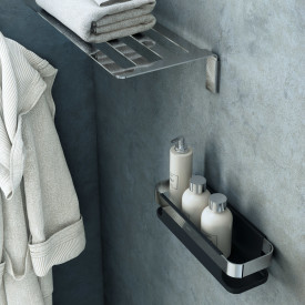 Cosmic LineB+ hylde, 50x21,4 cm, krom