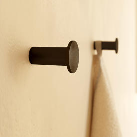 Cosmic Architect håndklædekrog, børstet sort pvd