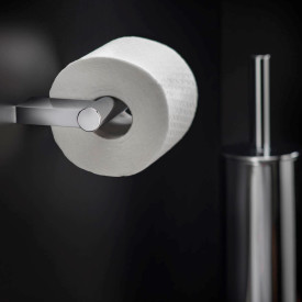 Cosmic Project toiletrulleholder, krom