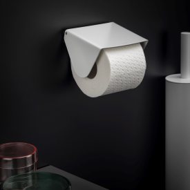 Cosmic BWC toiletrulleholder, mat hvid