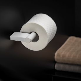 Cosmic BWC toiletrulleholder, mat hvid