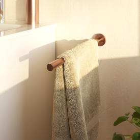 Cosmic Architect S+ håndklædestang, 40 cm, børstet kobber pvd