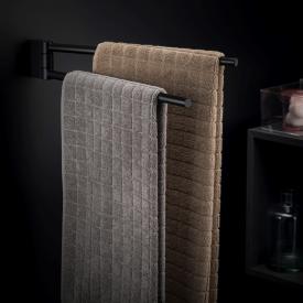 Cosmic BWC håndklædeholder, 41,5 cm, mat sort