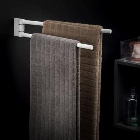 Cosmic BWC håndklædeholder, 41,5 cm, mat hvid