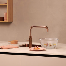 Quooker Fusion Square køkkenarmatur, rosa kobber