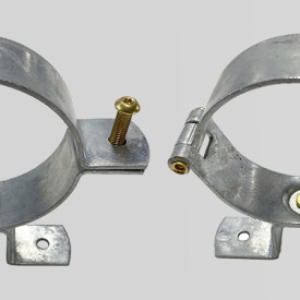 100mm hængselsstift vendbar m. messing skrue