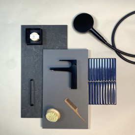 Dansani Mido+ møbelpakke, 61x36,5 cm, matt grå