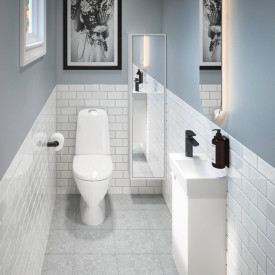 Gustavsberg Artic Small möbelpaket, 36x22 cm, vit