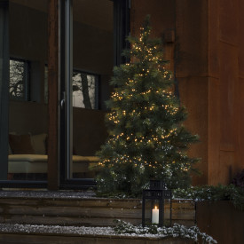 Konstsmide Cluster lyslenke utendørs, 1500 varmhvite lys, 32,98 meter