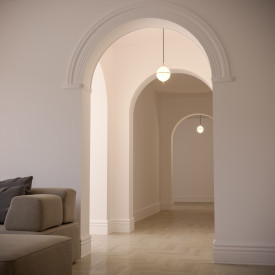 Rebello Decor Eternal Moonlight pendellampe, sort, Ø22 cm