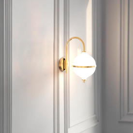 Rebello Decor Eternal Moonlight vegglampe, hvit