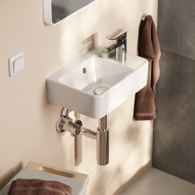 Hansgrohe Xanuia Q servant, 36x25 cm, høyre, hvit