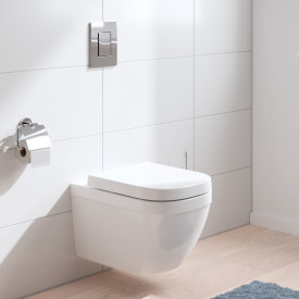 Grohe Euro Ceramic væghængt toilet, uden skyllekant, rengøringsvenlig, hvid