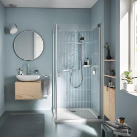 Grohe Precision Trend brusesæt, vandbesparende, krom