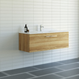 Dansani Mido+ møbelpakke, 121x45,5 cm, eik