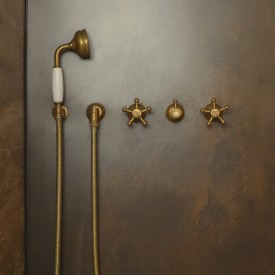 Toni håndbruser, messing