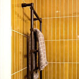 Toni håndklædetørrer 67x50 cm, bruneret messing