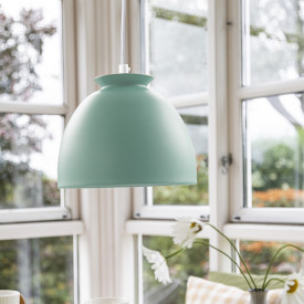 Superliving Bloom pendellampe, grønn