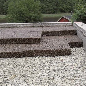 Pordrän drænplader, 1000x750 mm, 100 mm høj, 4,5 m², 6 stk