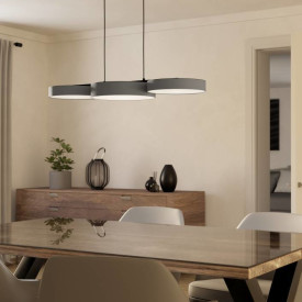 Eglo Z Barbano langbordspendellampe, grå