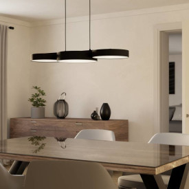 Eglo Z Barbano langbordspendellampe, sort