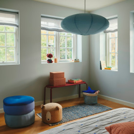 Nordlux Villo rispapirlampe, blå