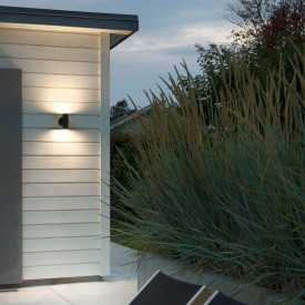 Konstsmide Modena utelys vegg, svart