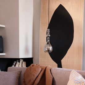 Dyberg Larsen Lea pendellampe, røykfarget