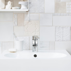 Mora Cera B5 tvättställsblandare, krom