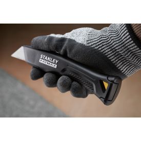STANLEY FatMax trapez PROF kniv inkl. hylster, sort