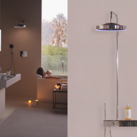 Ideal Standard Ceratherm Solos brusesæt, vandbesparende,  krom